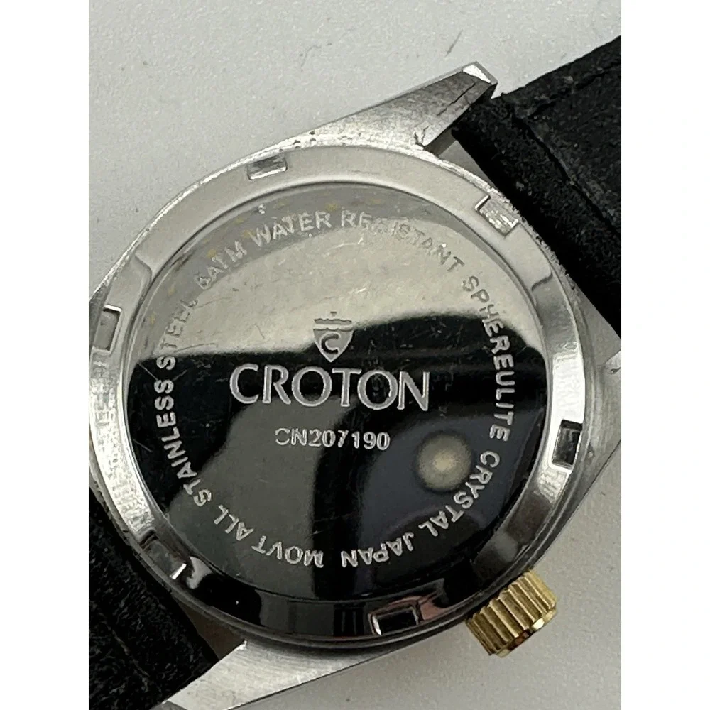 Croton CN207190 Opal Ladies Watch New Battery 30MM 7